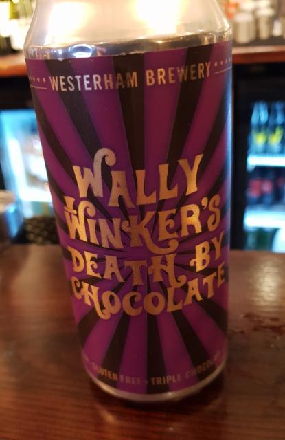 wally winkers death by chocolate 4.5%, Westerham Brewery Co, England