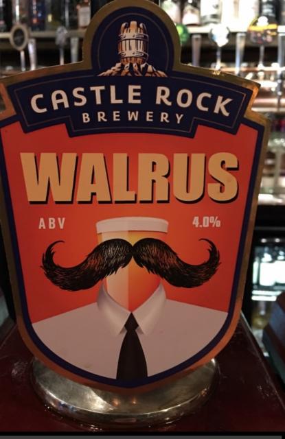 Walrus 4.0%, Castle Rock Brewery, England
