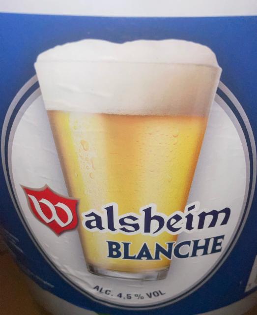 Walsheim Blanche 4.5%, Brasserie Licorne (Karlsberg Brauerei), France
