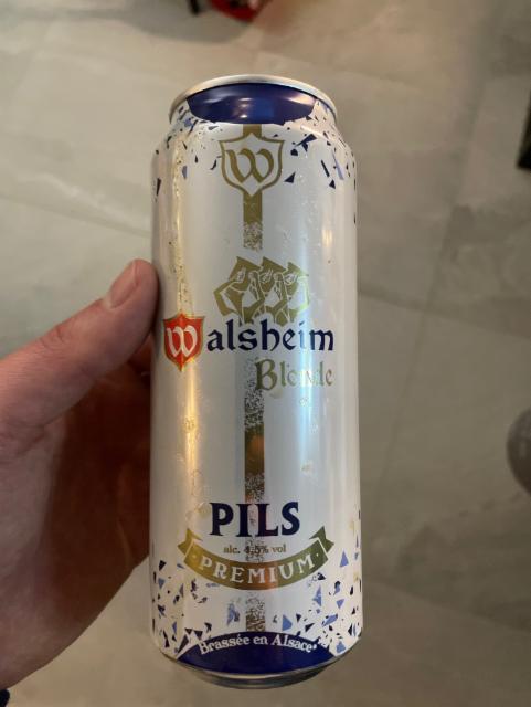 Walsheim blonde 4.5%, Brasserie Licorne (Karlsberg Brauerei), France