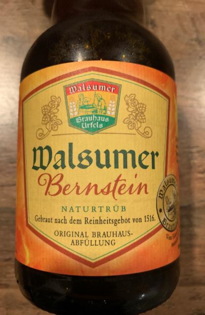 Walsumer Bernstein 5.6%, Walsumer Brauhaus Urfels, Germany