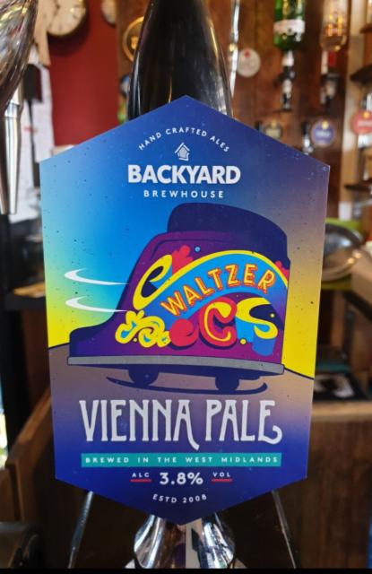 Waltzer 3.8%, Backyard Brewhouse, England