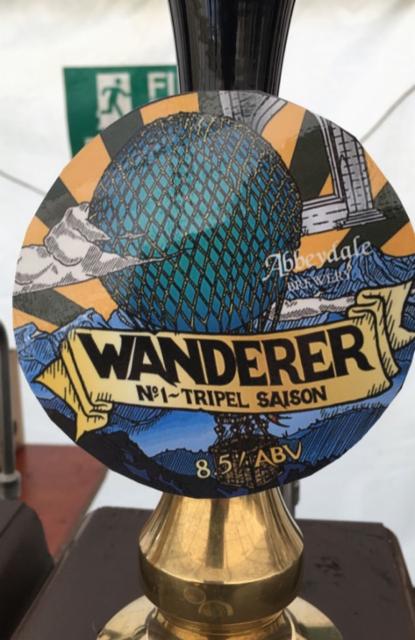 Wanderer No.1 : Tripel Saison 8.5%, Abbeydale Brewery, England