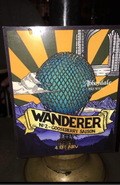 Wanderer No.2 : Gooseberry Saison 4.0%, Abbeydale Brewery, England