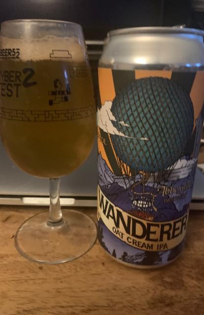Wanderer Oat cream IPA 6.2%, Abbeydale Brewery, England