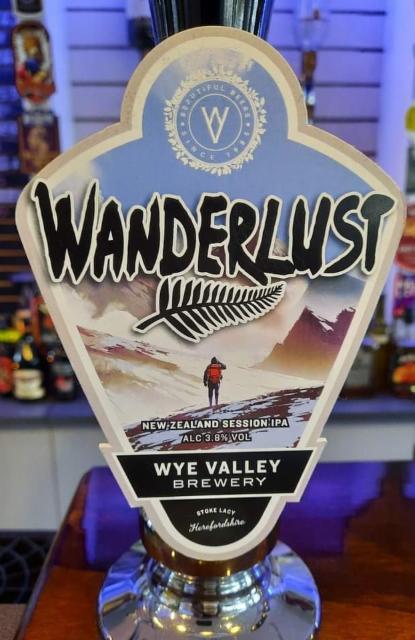 Wanderlust 3.8%, Wye Valley Brewery Limited, England