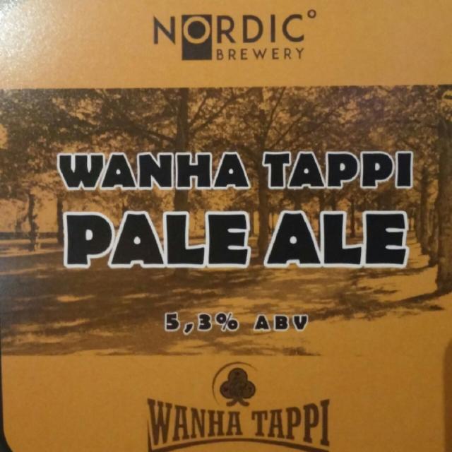 Wanha Tappi Pale Ale 5.3%, Nordic Brewery, Finland