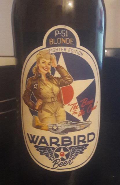 Warbird P51 Blonde 5.0%, Brasserie Des Gabariers, France