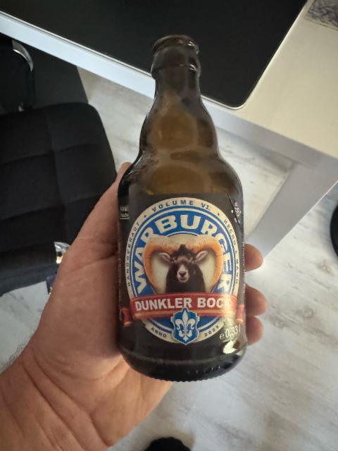 WARBURGER DUNKLER BOCK 6.8%, Warburger Brauerei, Germany