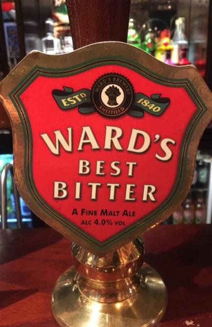 Ward's Best Bitter 4.0%, Maxim Brewery, England