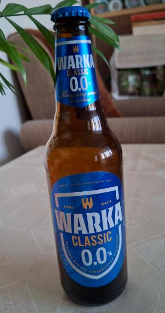 Warka Classic 0.0 0.0%, Browar Warka (Grupa Żywiec), Poland