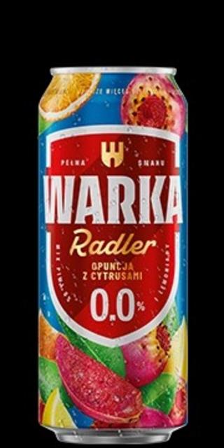 Warka Radler Opuncja z cytrusami, Browar Warka (Grupa Zywiec)