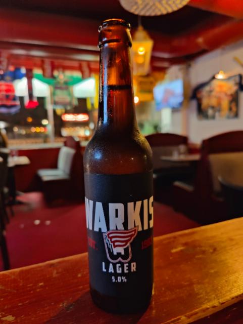 Warkis Lager 5.0%, Karvilan Panimo, Finland