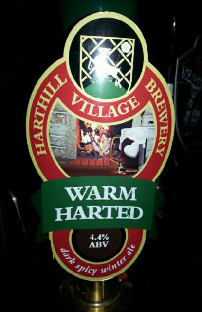 Warm Harted 4.4%, Harthill Village Brewery, England