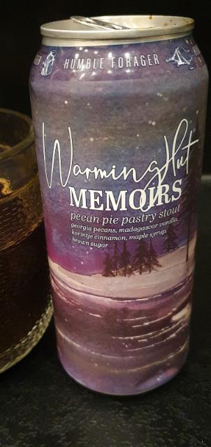 warmingHut Memoirs 12.0%, Humble Forager Brewery, United States