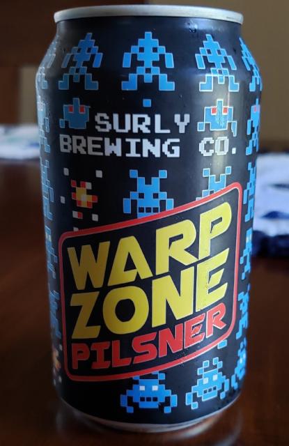 Warp Zone Pilsner 5.2%, Surly Brewing Company, United States