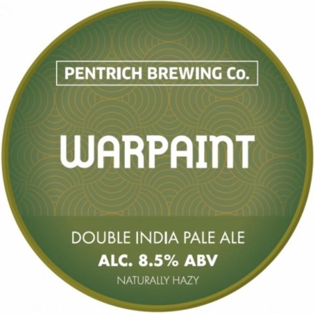 Warpaint 8.5%, Pentrich Brewing, England