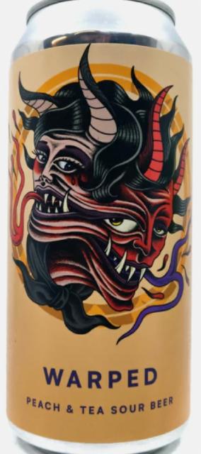 Warped Peach & Tea Sour 5.8%, Otherworld Brewing, Scotland