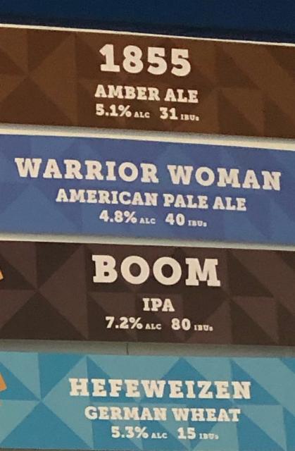 Warrior Woman, Kichesippi Beer Company