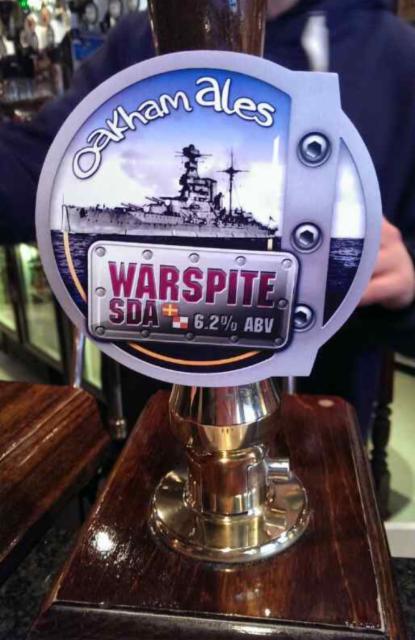Warspite SDA 6.2%, Oakham Ales, England