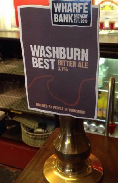 Washburn Best 3.7%, WharfeBank Brewery, England