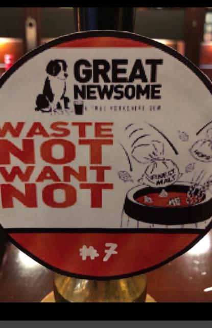 Waste Not Want Not #7 4.2%, Great Newsome Brewer, England