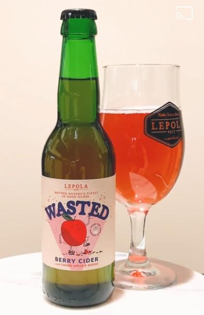 Wasted Berry Cider 6.2%, Lepola Drinks, Finland