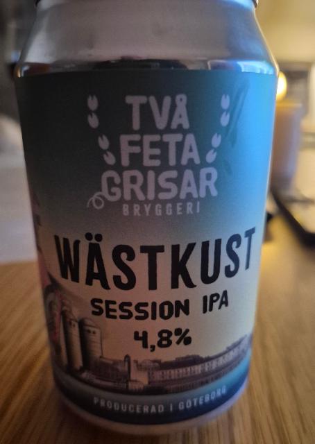 WÄSTKUST SESSION IPA 4.6%, Två Feta Grisar, Sweden