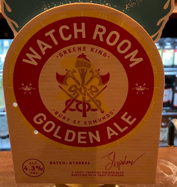 Watch Room 4.3%, Greene King, England