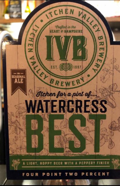 Watercress Best 4.2%, Itchen Valley Brewery, England