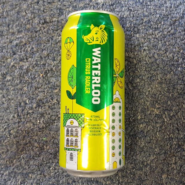 Waterloo Citrus Radler 3.1%, Waterloo Brewing Co, Canada