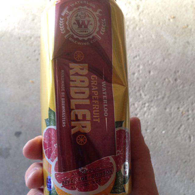 Waterloo Grapefruit Radler 3.1%, Waterloo Brewing Co, Canada