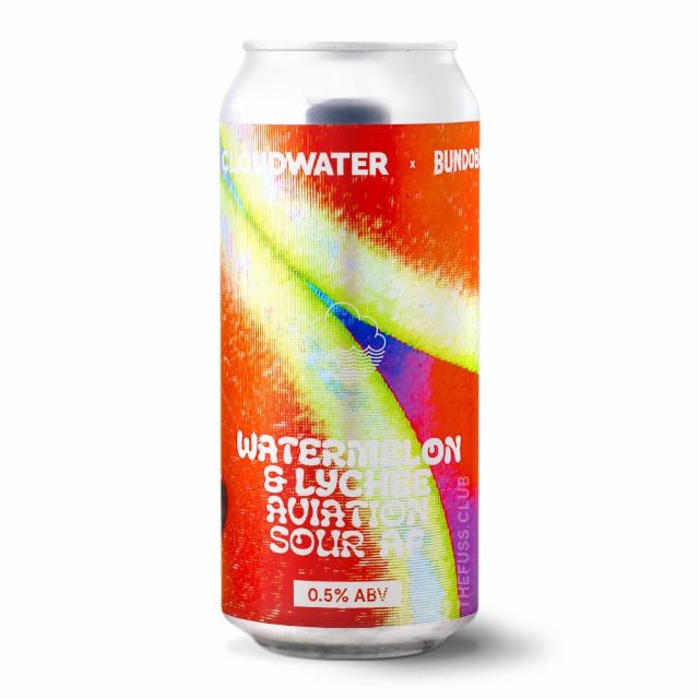 Watermelon & Lychee Aviation Sour AF, Cloudwater Brew Co.