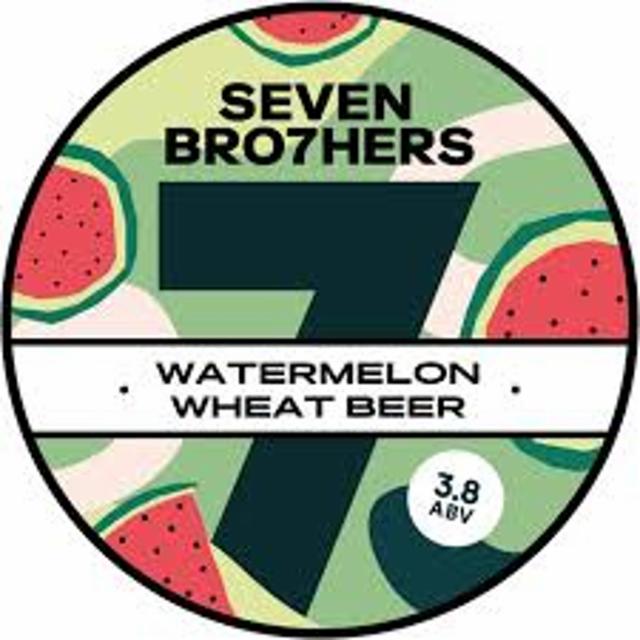 Watermelon Wheat Beer 4.5%, Seven Bro7hers Brewing Co., England