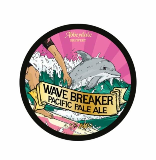 wave breaker 4.4%, Abbeydale Brewery, England