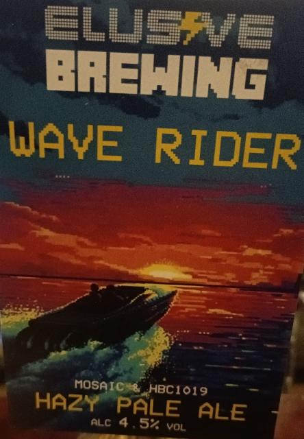 wave rider 4.5%, Elusive Brewing, England