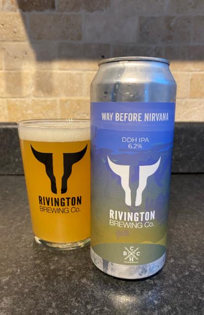 Way Before Nirvana 6.2%, Rivington Brewing Co., England