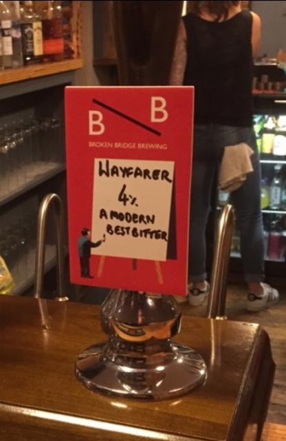 Wayfarer 4.0%, Broken Bridge Brewing Ltd, England