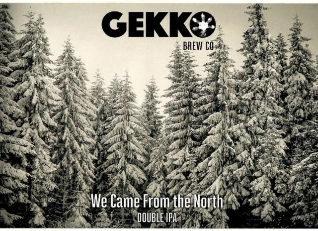 We Came From The North 9.0%, Gekko Beers - Gekko Brewing Company, France