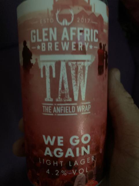 We go again 4.2%, Glen Affric Brewery, England