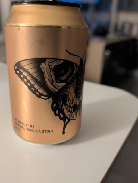 we made it #2 - impérial vanilla Stout, Brasserie Grizzly