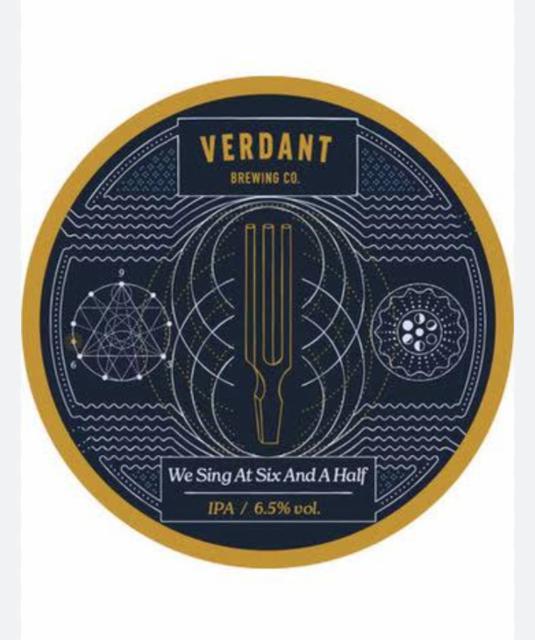 we sing at six and a half 6.5%, Verdant Brewing Co., England