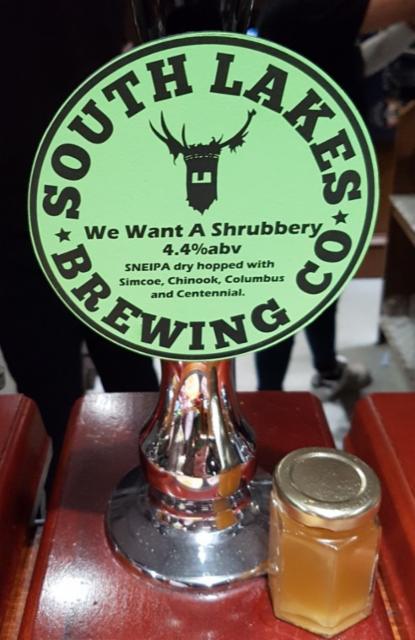 We Want A Shrubbery 4.4%, South Lakes Brewing Co, England
