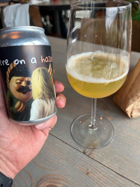 We were on a haze 6.5%, Lobik Brewery, Slovenia