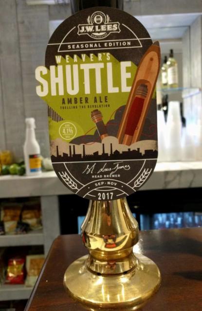 Weavers Shuttle 4.1%, J.W. Lees Brewery, England