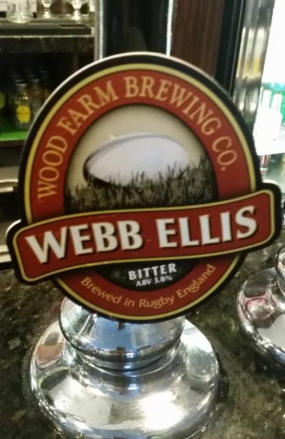 Webb Ellis 3.8%, Wood Farm Brewing, England