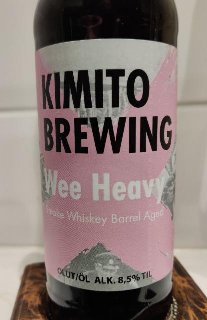 Wee Heavy Smoke Whiskey Barrel Aged 8.5%, Kimito Brewing, Finland
