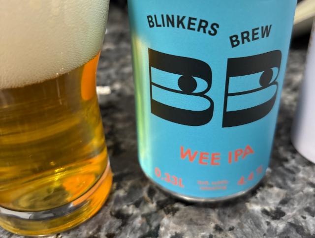 Wee IPA, blinkers Brew