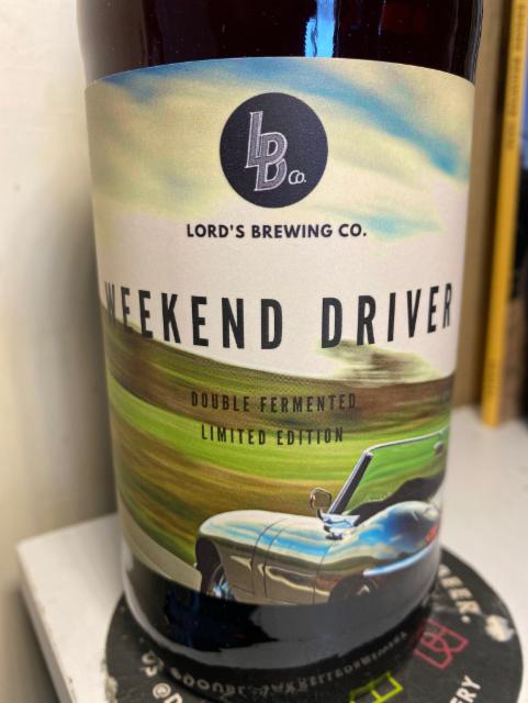 Weekend Driver 3.9%, Lord's Brewing Co., England