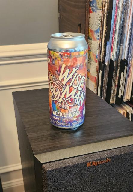 Weeks Work 4.1%, Wise Man Brewing, United States